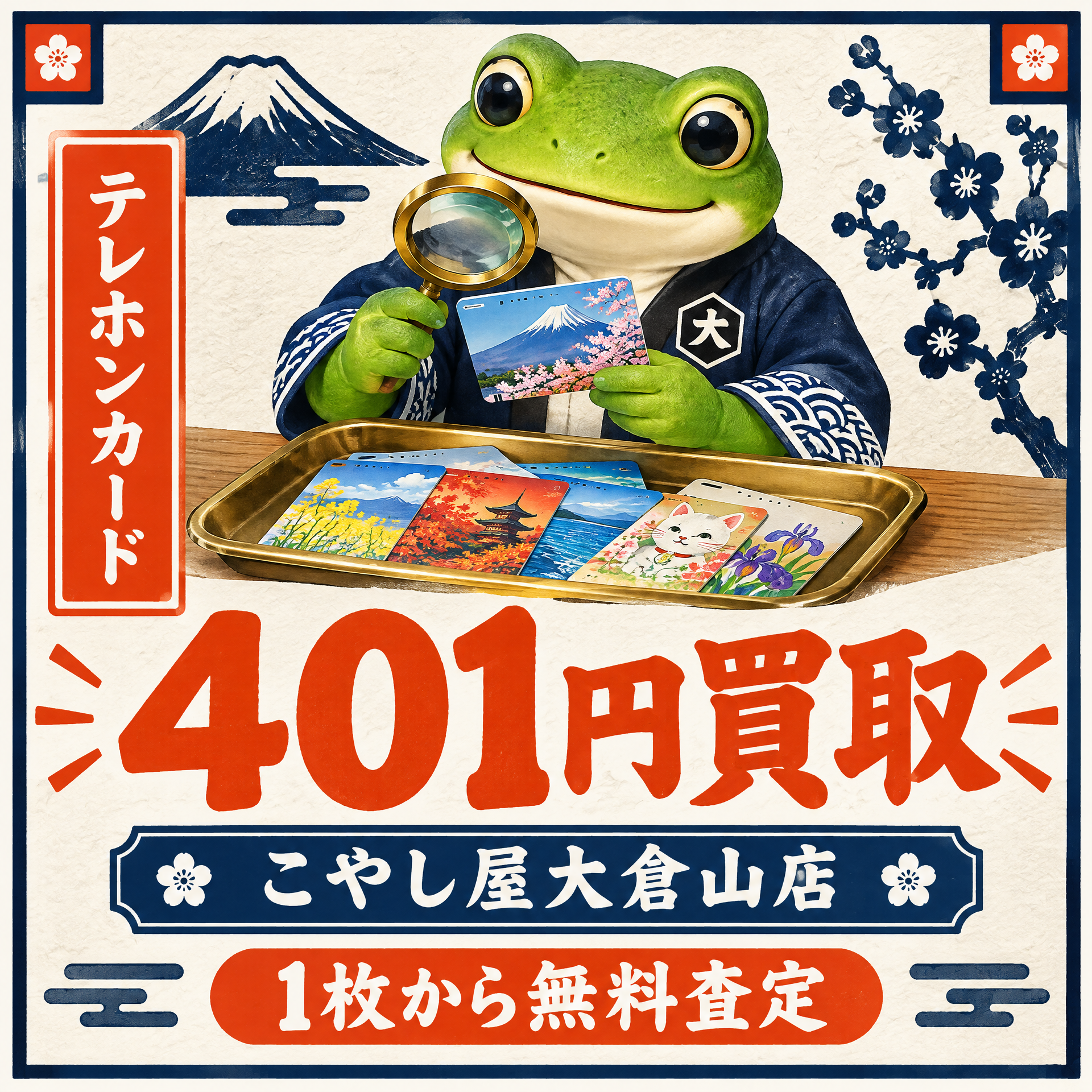 テレカの買取案内