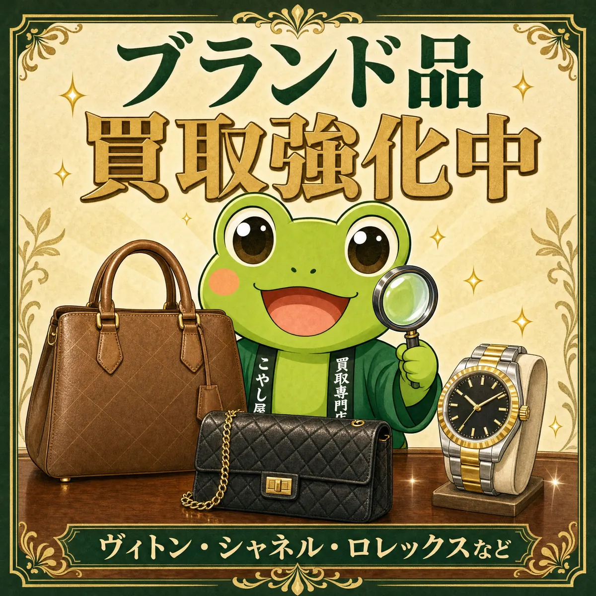 腕時計の買取案内