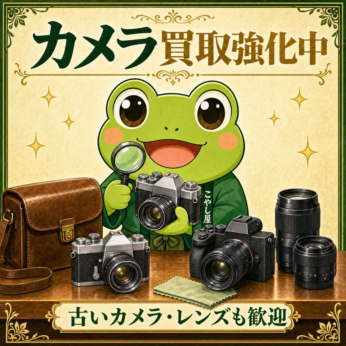 カメラの買取案内